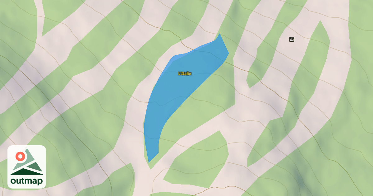 Map of L'Italie