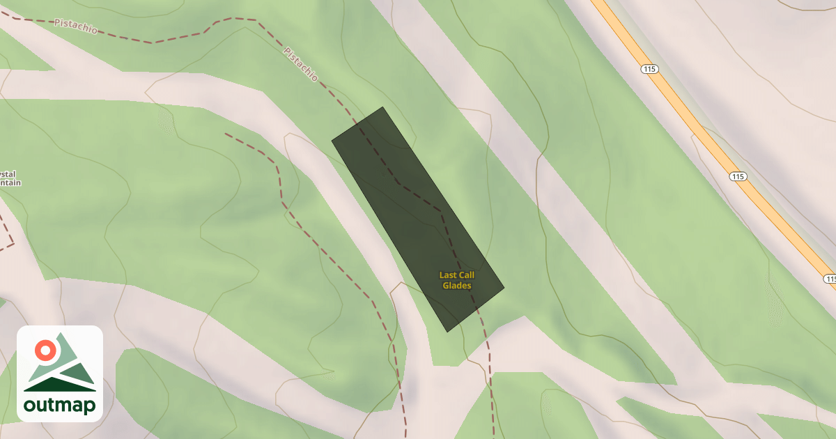 Map of Last Call Glades