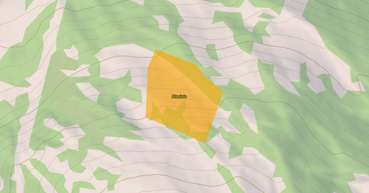 Map preview of Stevie's