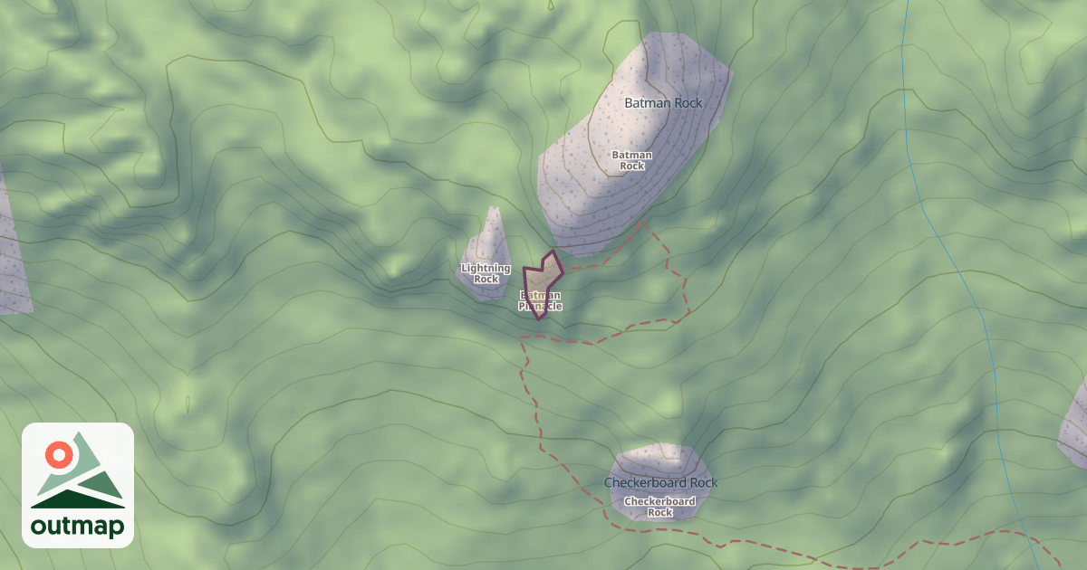 Map of Batman Pinnacle