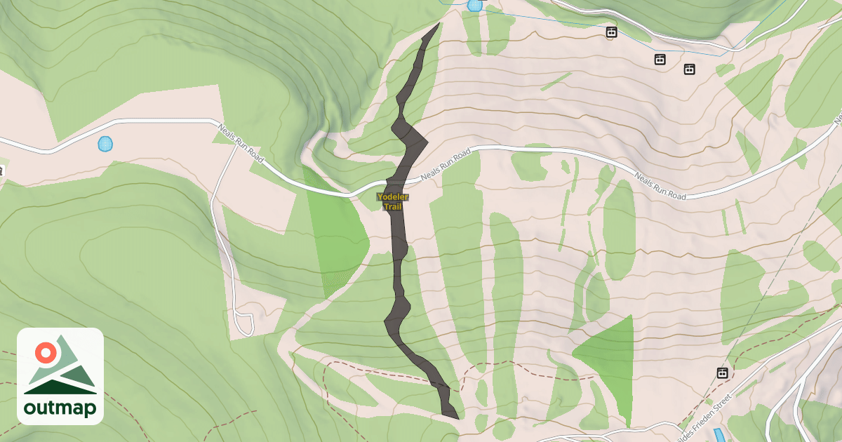 Map of Yodeler Trail