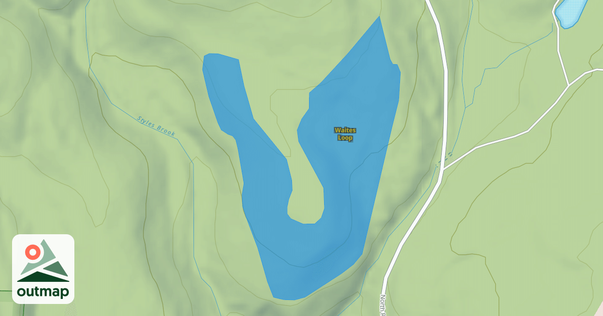 Map of Waites Loop