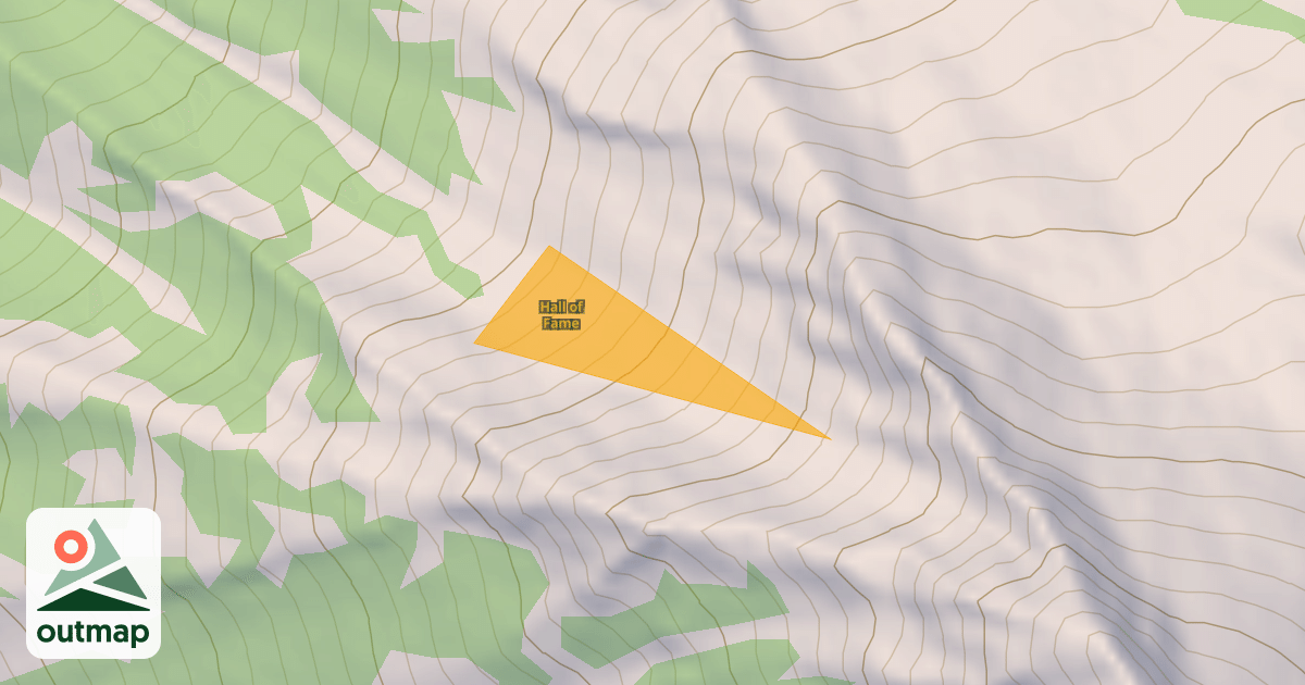 Map of Hall of Fame
