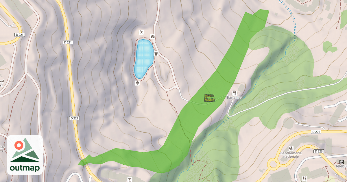 Map of Jean-Marie