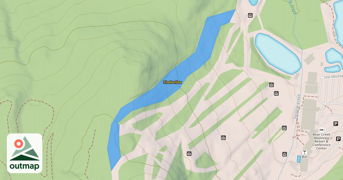 Map of Timberline