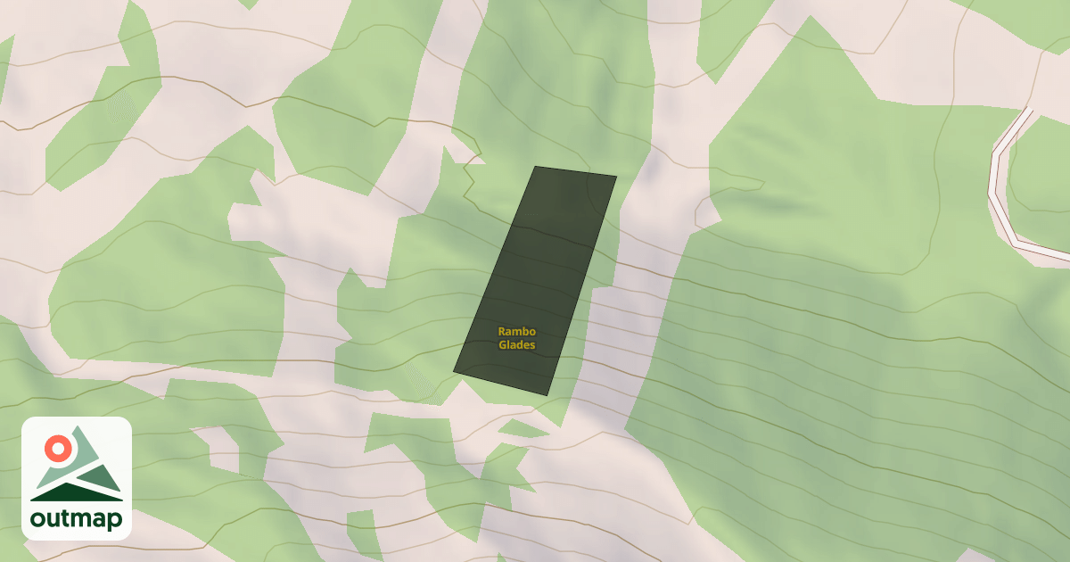 Map of Rambo Glades