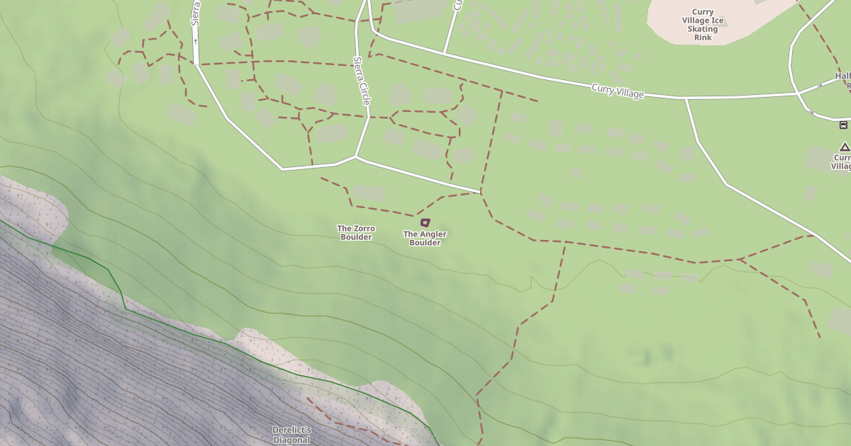 Map preview of The Angler Boulder