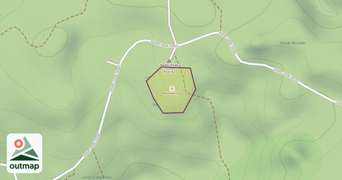 Map of Bouldering