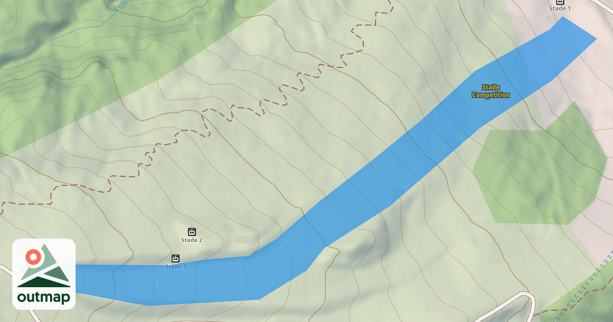 Map of Stade Competition
