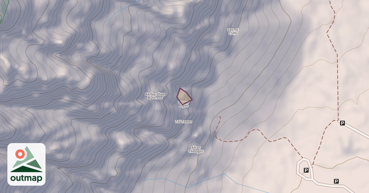 Map of Upper Right