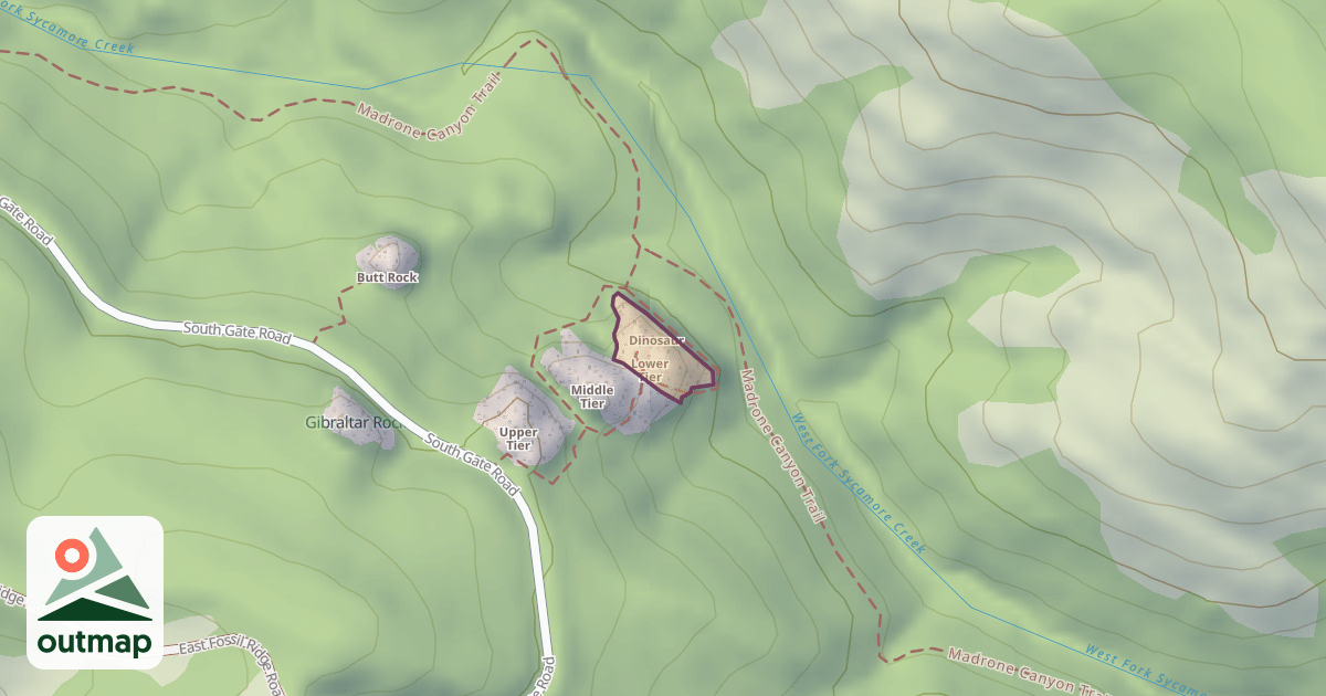 Map of Lower Tier