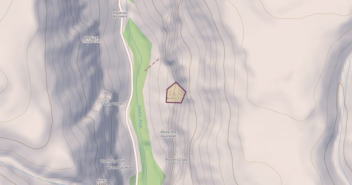 Map preview of Health Club