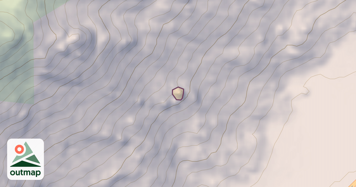 Map of Big Rock Sport Boulder