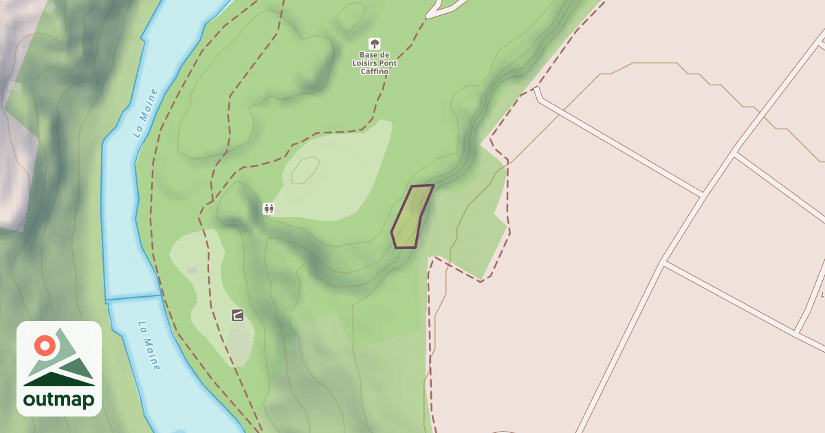 Map of Climbing Site