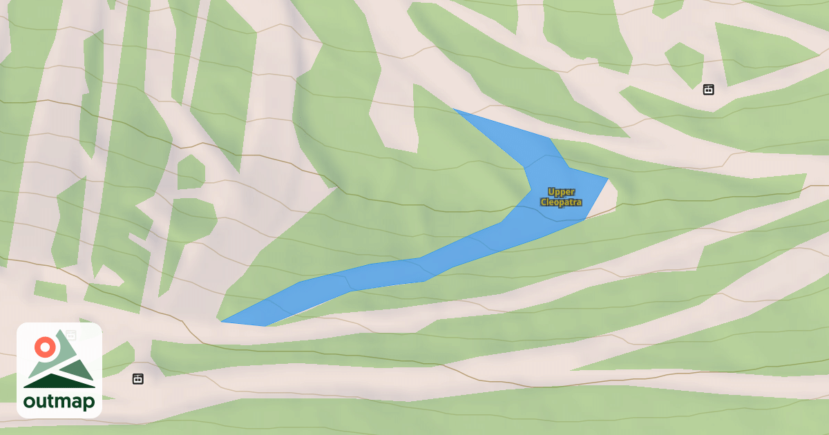 Map of Upper Cleopatra