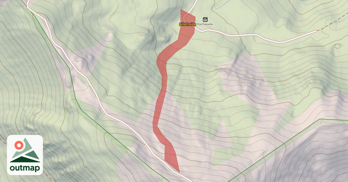 Map of Ailefroide