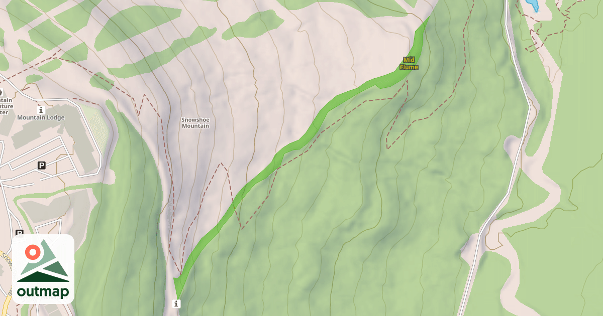 Map of Mid Flume