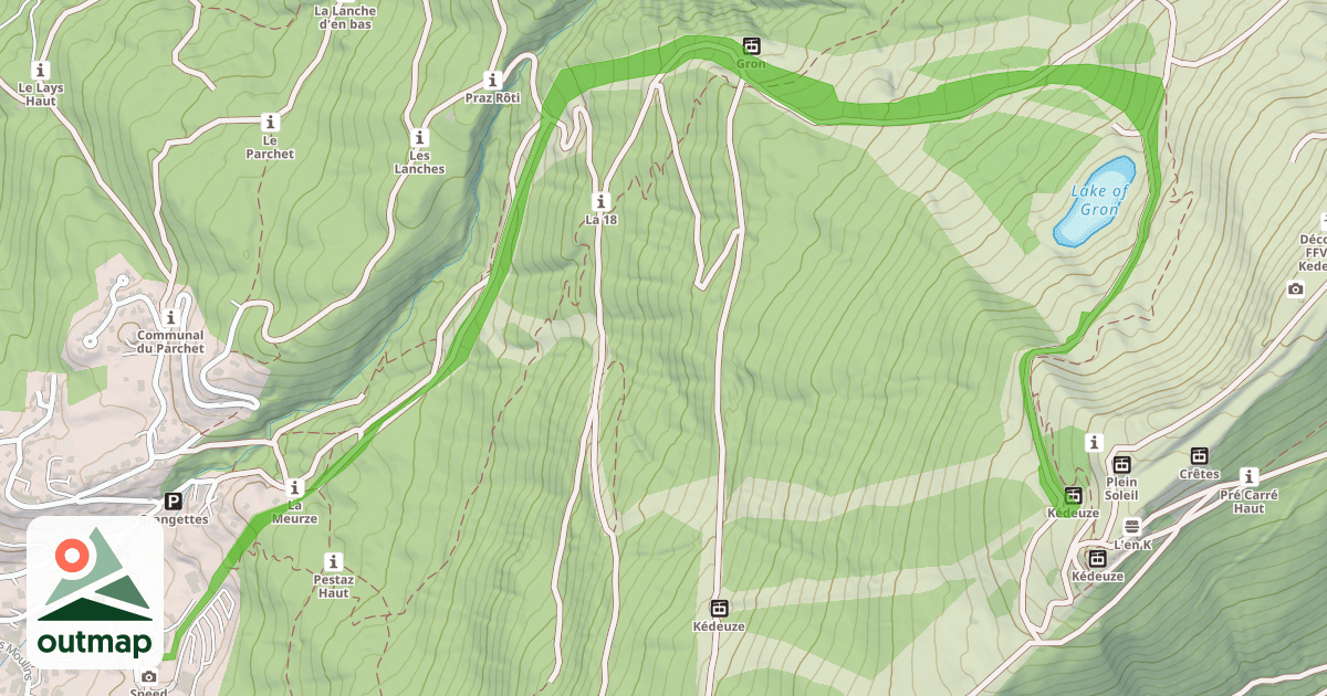 Map of Combe