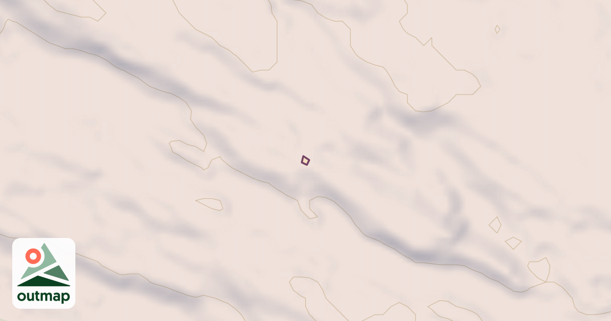 Map of Dynamitus Boulder