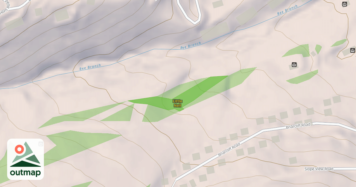 Map of Little Nell