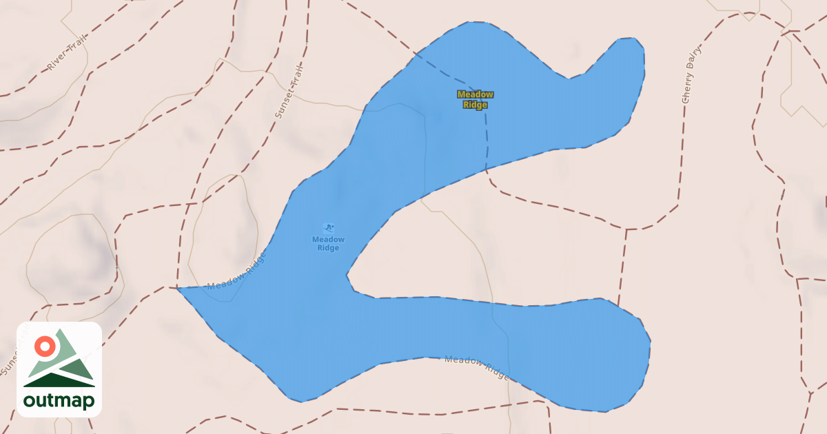 Map of Meadow Ridge