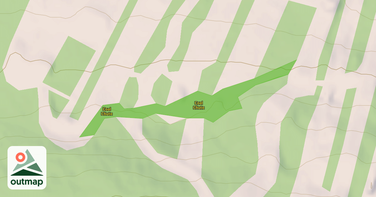 Map of Coal Chute