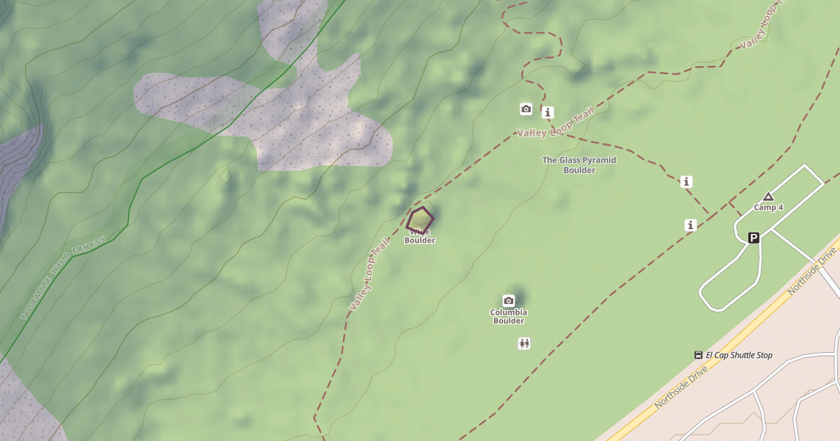 Map preview of Wine Boulder