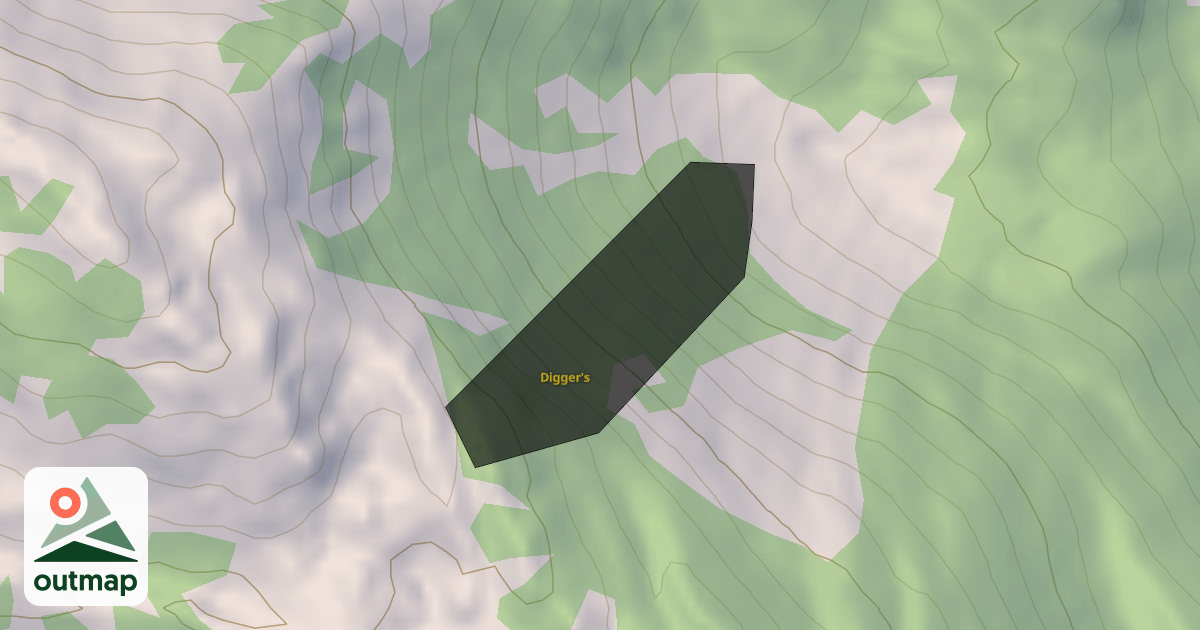 Map of Digger's