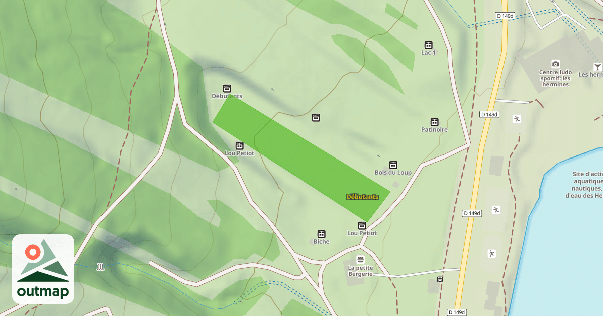 Map of Débutants