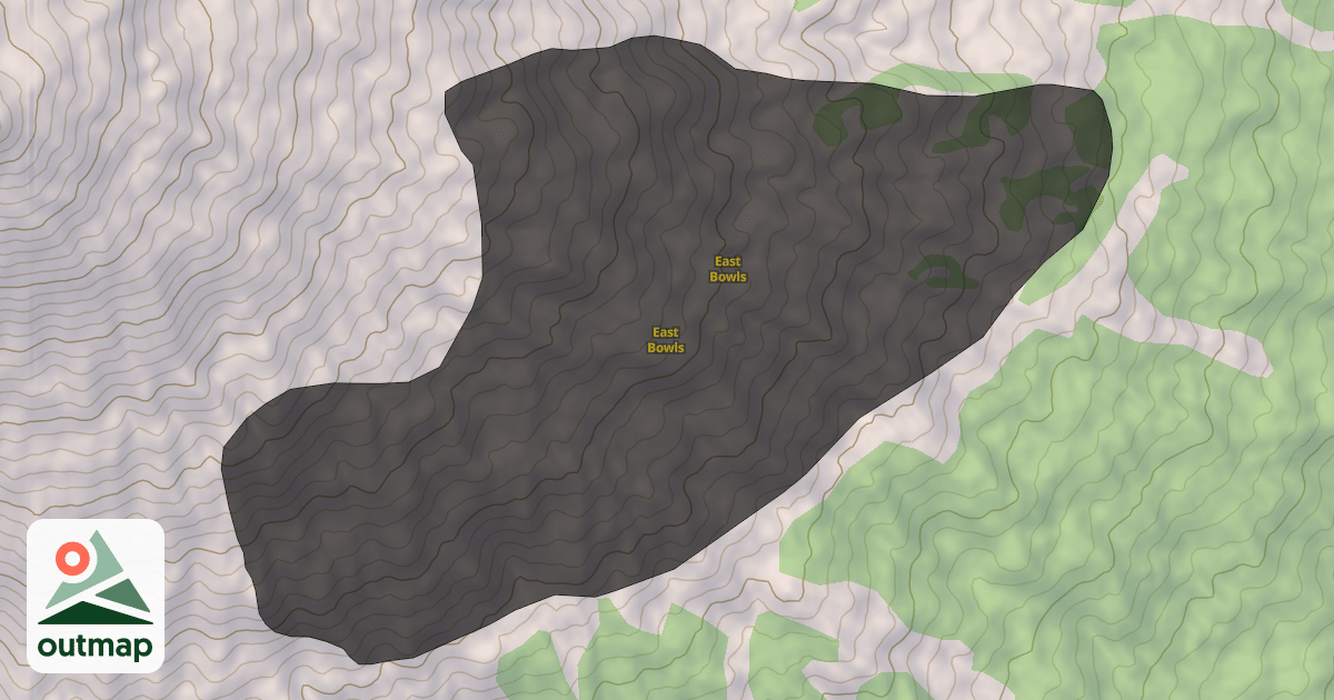 Map of East Bowls