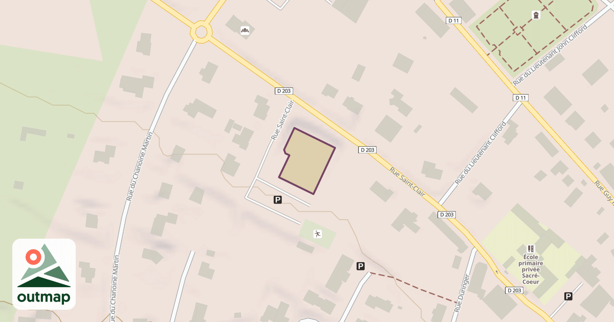 Map of Climbing Gym