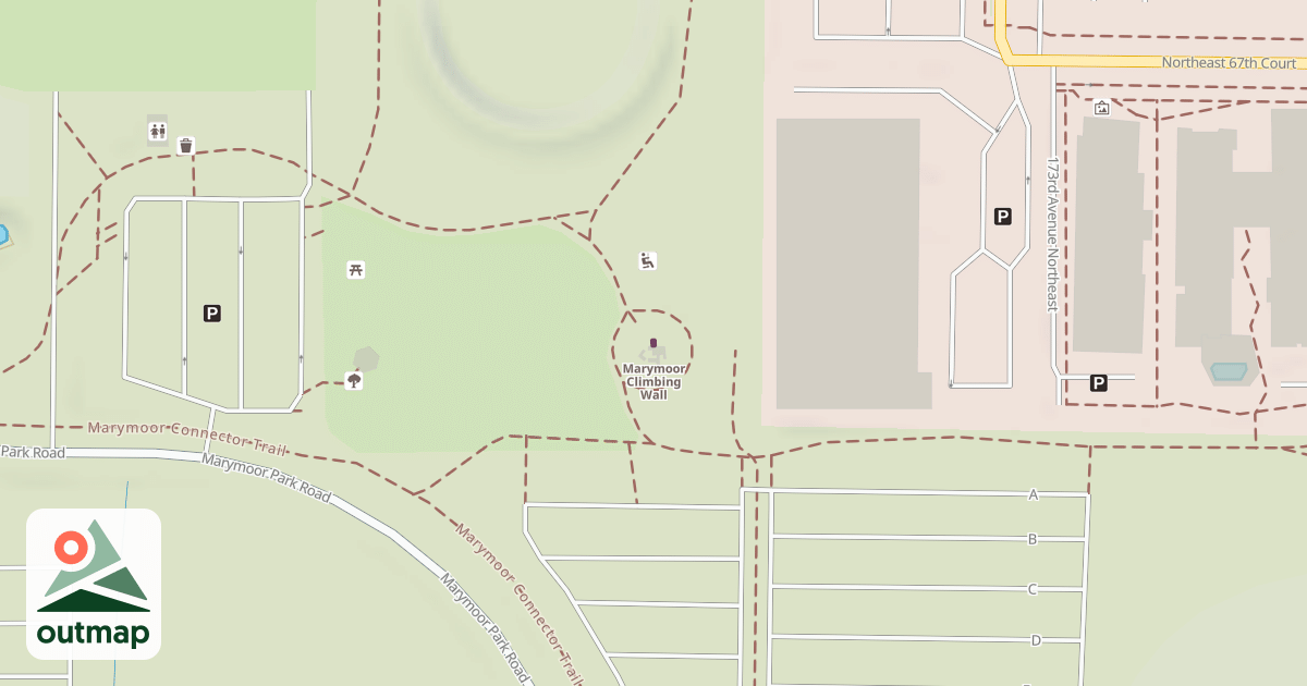 Map of North Buttress