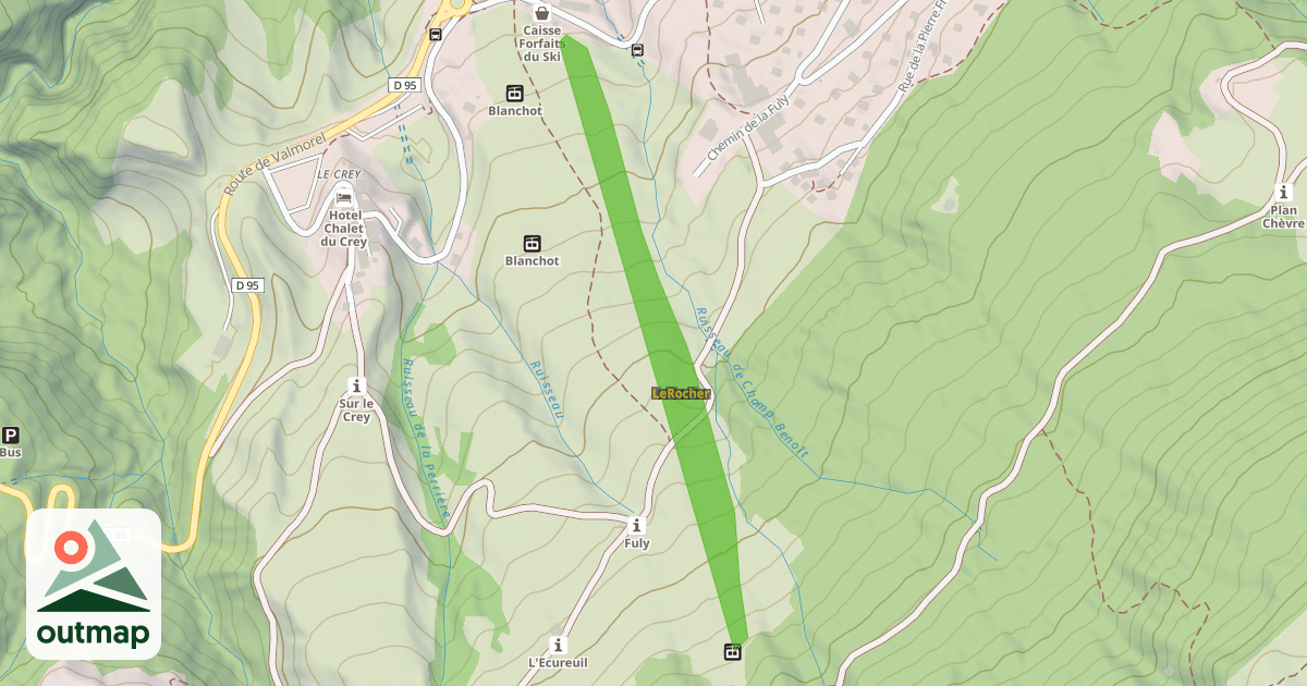 Map of LeRocher