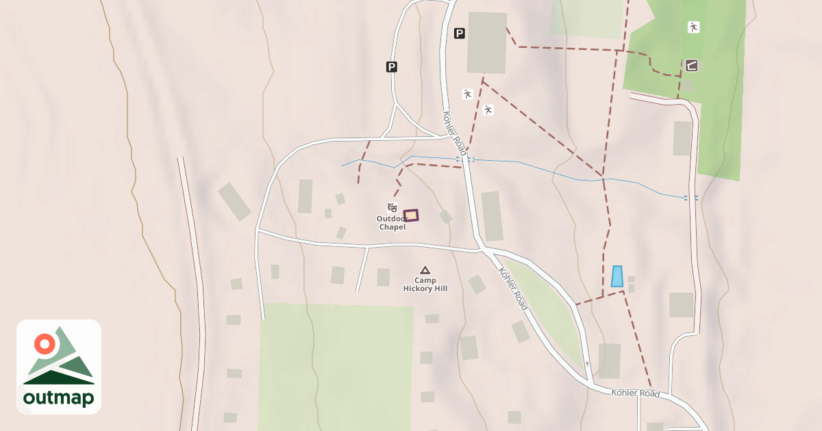 Map of Climbing Wall