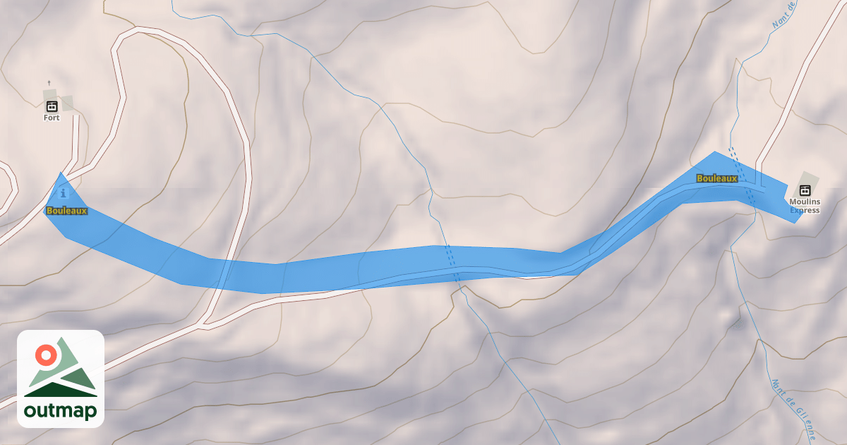 Map of Bouleaux