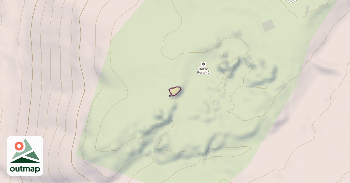 Map of Climbing Boulder