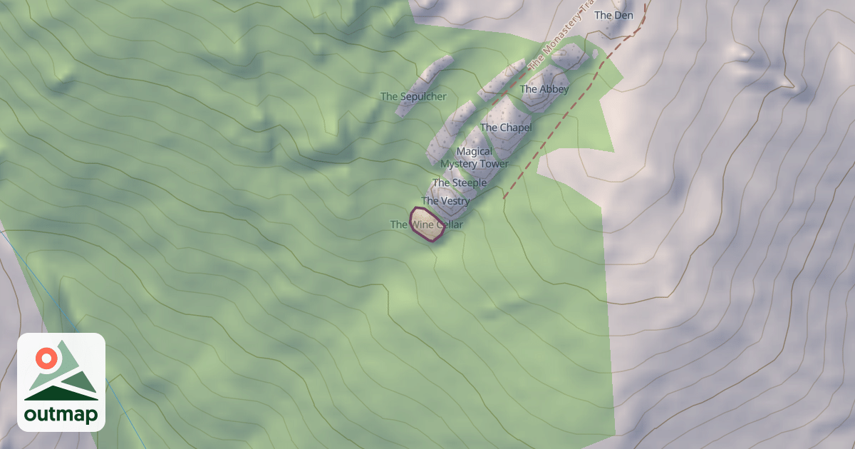 Map of The Wine Cellar