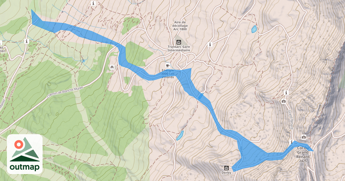 Map of Rêches