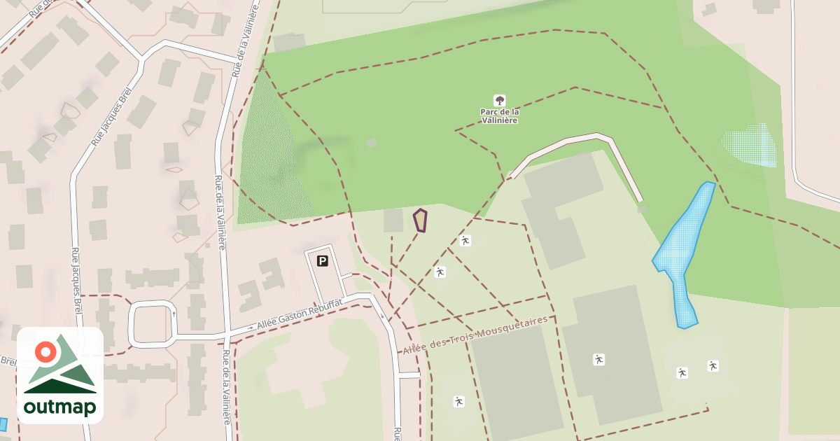 Map of Climbing Gym
