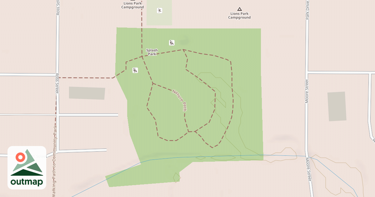 Map of Nature Path