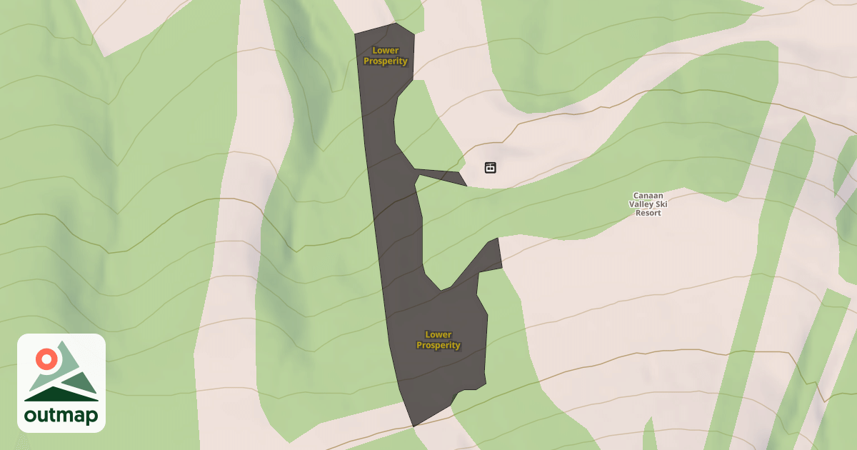 Map of Lower Prosperity
