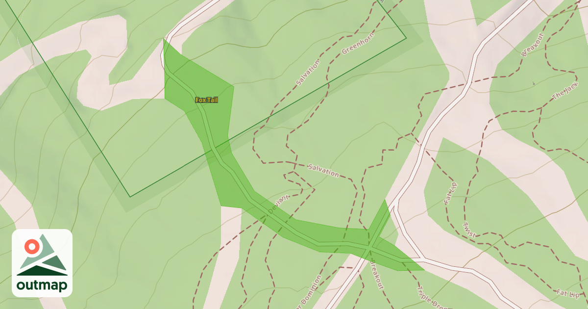 Map of Fox Tail
