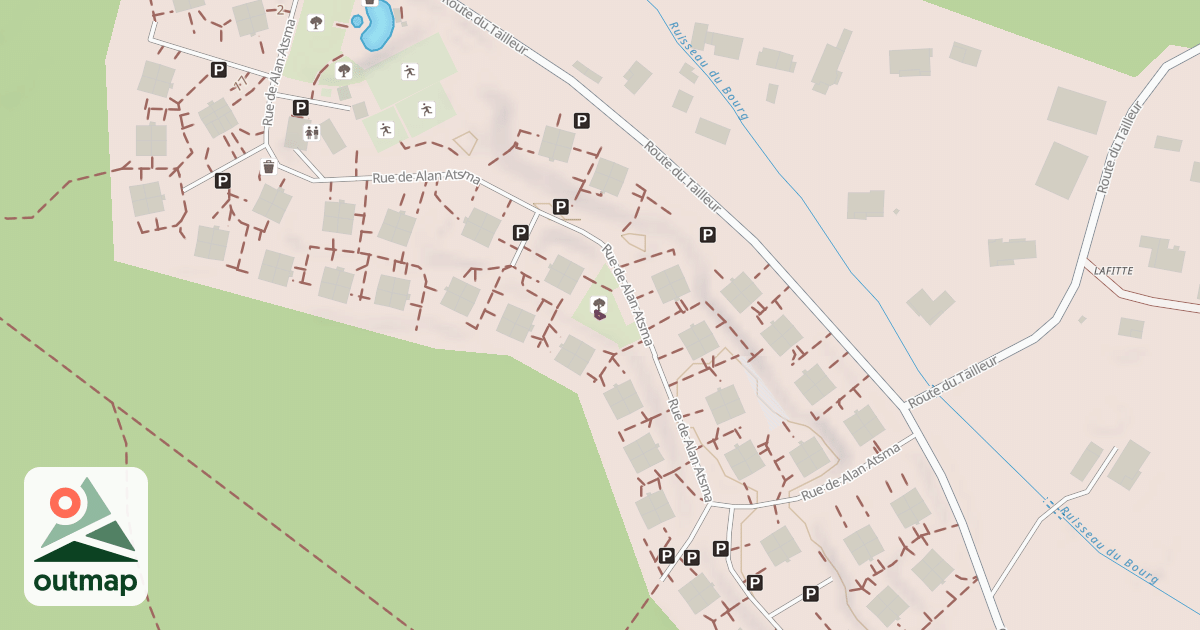 Map of Climbing Site