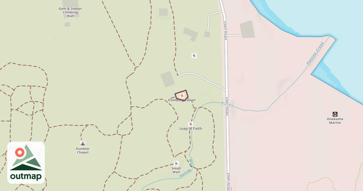 Map of Climbing Tower