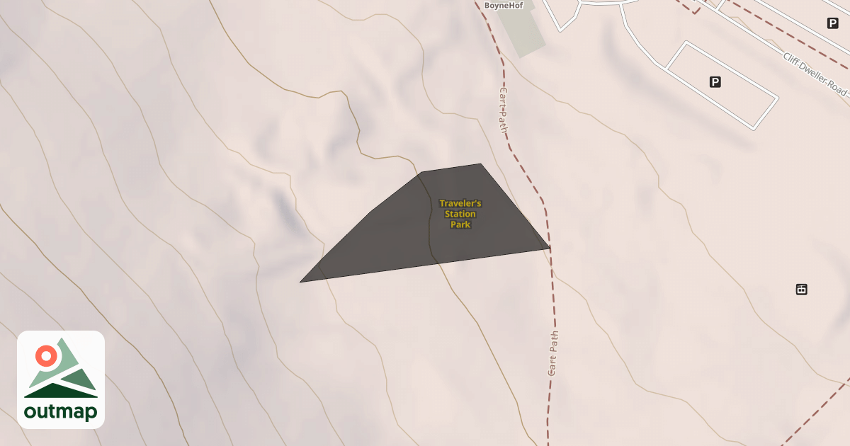 Map of Traveler's Station Park