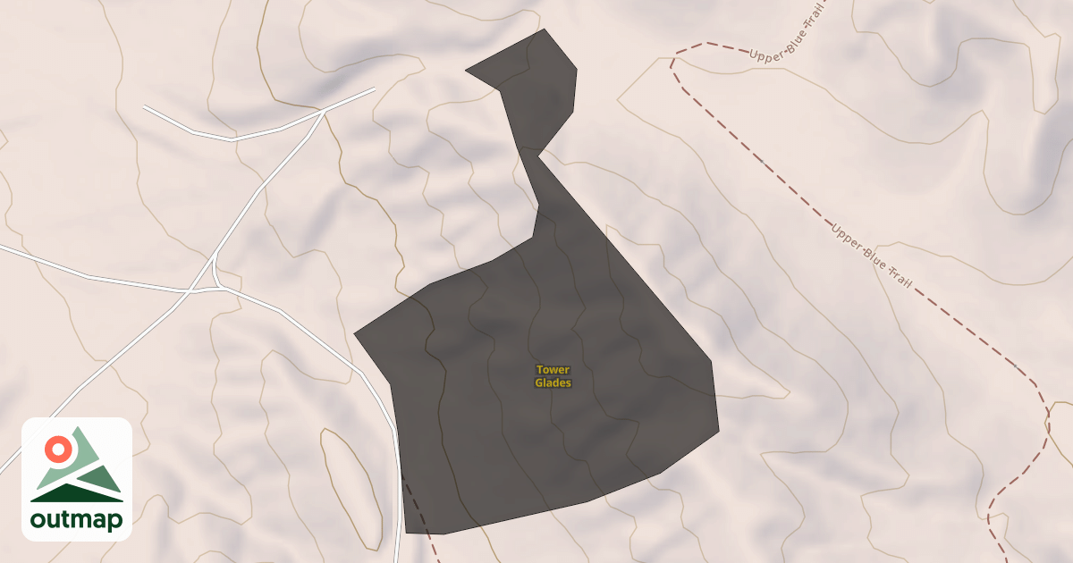 Map of Tower Glades