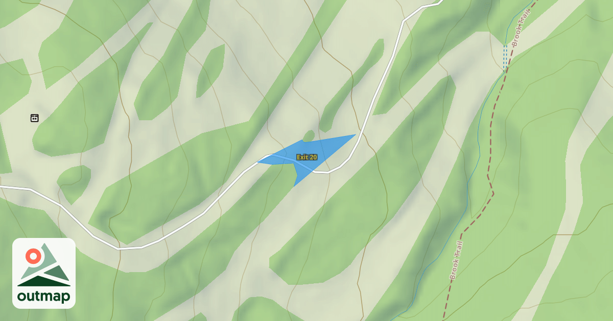 Map of Exit 20