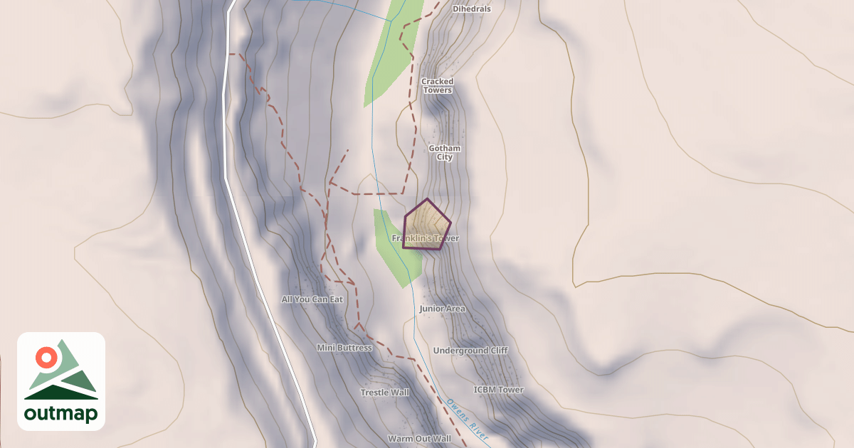 Map of Franklin's Tower