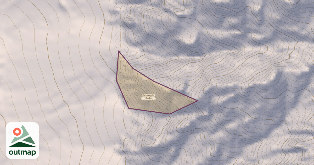 Map of Triangle duPélago
