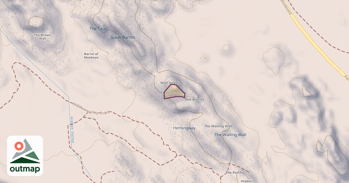 Map of Elephant Dome